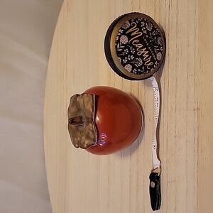 Antique Persimmon Jar - Beautiful Porcelain